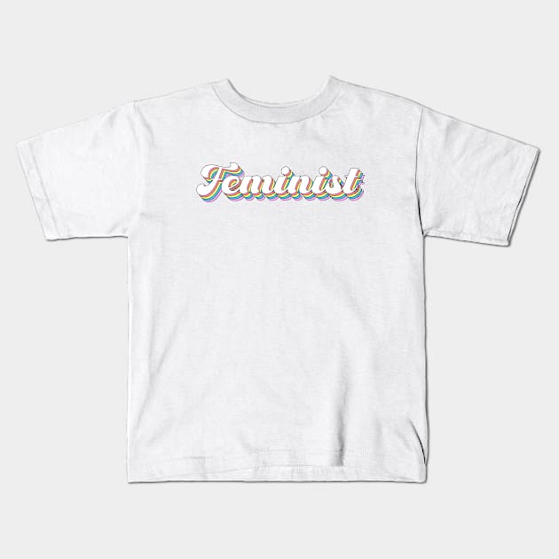 Feminist Kids T-Shirt by Pridish